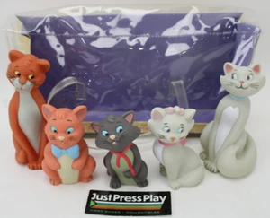 The Disney Store Aristocats Kleinkind Quetschspielzeug Set mit Tasche - selten! - Bild 1 von 20