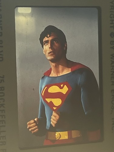 SUPERMAN - Christopher Reeve - 35mm Transparency EXTREMELY RARE! | eBay