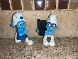 McDonalds Pitufo Happy Meal Juguete Cerebro VALIENTE 2011 #1854 - Imagen 1 de 6