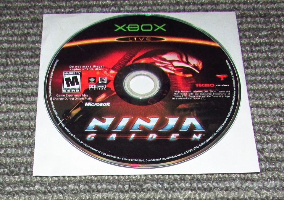 Ninja Gaiden (Game Only) Microsoft Xbox Fast Shipping - Image 1 of 1