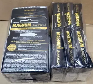 Lot 36 Trojan Magnum BareSkin Thinnest Sensitive Large Lubricated Latex Condoms - Picture 1 of 4