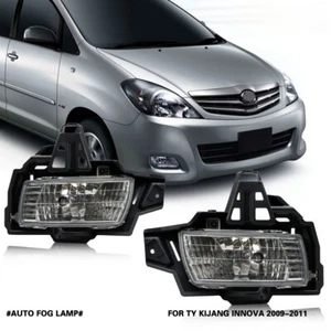 Bumper Lamp Front fog Lights Assembly Set for 2009-2011 TOYOTA KIJANG INNOVA - Picture 1 of 5