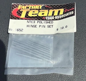 Team Associated Polished Hinge Pin set NTC3 Factory Team #1652 - Picture 1 of 1