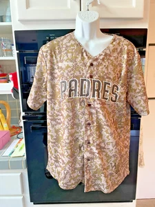 San Diego Padres US Bank Camo Trikot Erwachsene Large - Bild 1 von 3