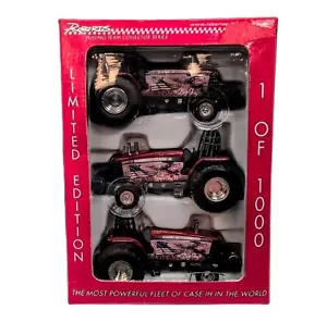 1/64 Case IH Roberts Pulling Team 3 Piece Pulling Tractor Set - Picture 1 of 2