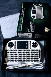 Wireless Mini Keyboard And Mouse Combo, UKB-500-RF Linux, OS, MAC, PS3, XBOX 360 - Picture 1 of 12
