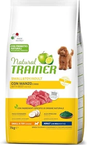 Natural Trainer Small&toy Cibo per Cani Adulti con Manzo/Prosciutto/Pollo, 7 kg - Foto 1 di 5