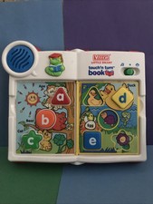Rare Vintage Vtech Little Smart Touch And Turn Book