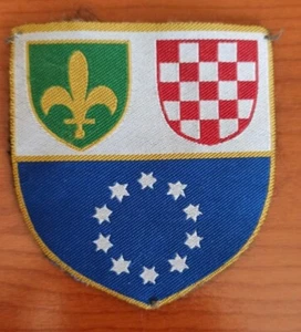 ArBiH patch - Armija Bosne i Hercegovine - postwar - Federacija emblem  - Picture 1 of 3