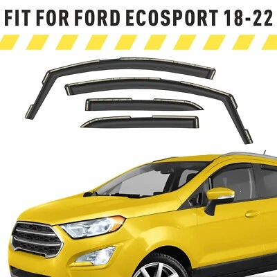 Rain Guards Vent Visors Shade for 2018-2022 Ford EcoSport - Image 1 of 4