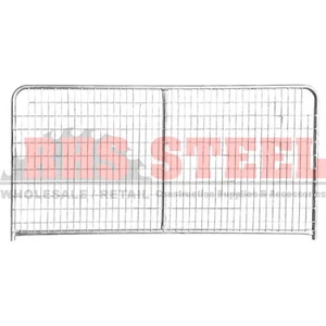 Horse Mesh Farm Gate Galvanised 1170mm High x 2980mm Width 25NB Pipe 29kg - Picture 1 of 2