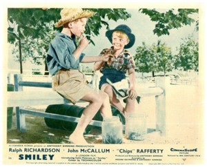 Smiley Original Lobby Card Colin Petersen Bruce Archer Australian cinema 1956