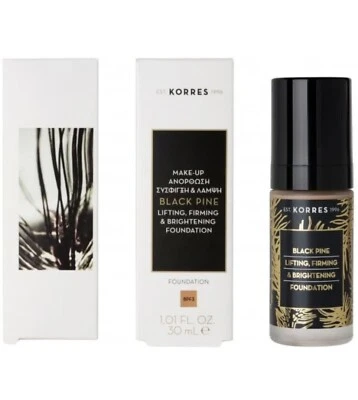 Base lifting, reafirmante e iluminadora Korres Black Pine BPF3 1,01 fl oz B Foto 1 de 4
