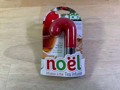 Nuevo infusor de té navideño Joie Nole - aspecto y forma de bastón de caramelo* Foto 1 de 2