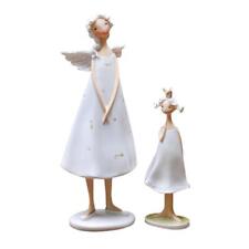2 Stücke Kreative Engel Mutter Und Tochter Figur Skulptur Hause Schreibtisch