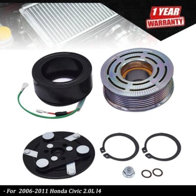 A/C Compressor Clutch Repair Kit Fit For 2006 2007 2008-2011 Honda Civic 2.0L l4 - Image 1 of 4