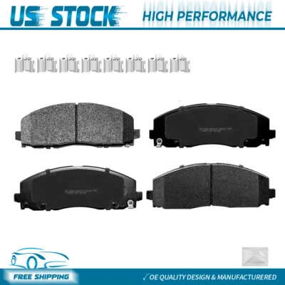 Pastillas de freno delanteras de cerámica para Chrysler Pacifica Town & Country Voyager 2015-2022 Foto 1 de 4