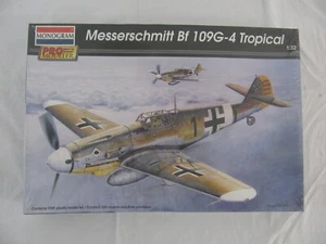 Monogram Pro Modeler 1/32 tedesco Messerschmitt Bf 109G-4 Tropical #85-5981 - Foto 1 di 5