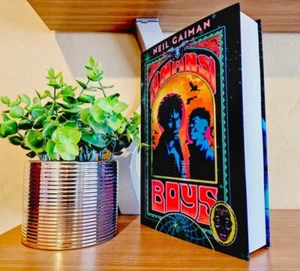 ✨️SIGNED Anansi Boys Neil Gaiman Hardback Book SENTSAMEDAY - Picture 1 of 14