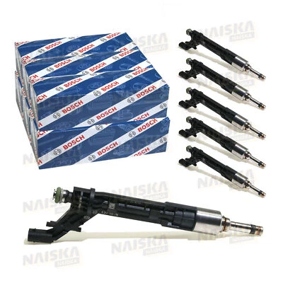 Inyectores de combustible Bosch 6 piezas para Audi RS4 RS5 B9 Porsche Cayenne Macan GTS 2.9 TFSI Foto 1 de 4