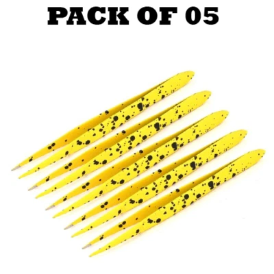 Pinzas forgica profesionales de acero inoxidable con recubrimiento de papel punteado Foto 1 de 4