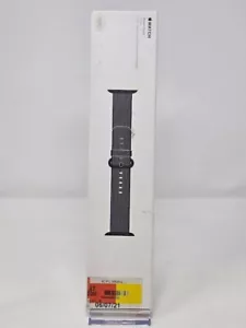 Original Apple Watch Series 10 9 8 SE Woven NYLON Band 38MM Black - New - Picture 1 of 4