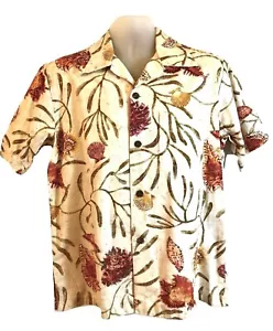 Vintage hawaiianisches Aloha Shirt Duke Kahanamoku Größe Large Männer Catalina Muscheln - Bild 1 von 4