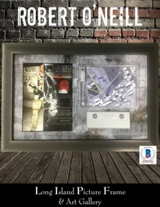 Robert O'Neill Navy Seal Awesome Signed 8x10 Photo Display Beckett COA SLABBED - Picture 1 of 8