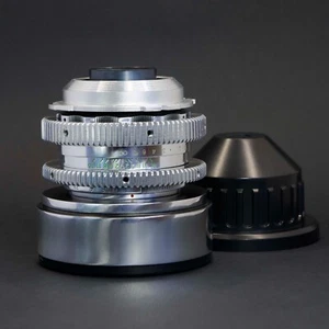 Silver Helios 44-2 2/58 Cine Mod lens for Canon EF, Sony E, M4/3, PL, FX - Picture 1 of 11