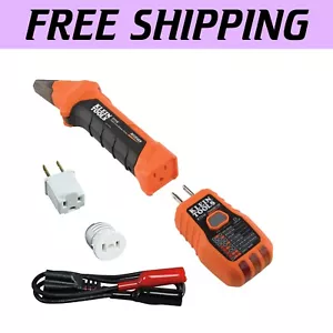 Portable Circuit Breaker Finder Tool Kit with GFCI Tester & Light Socket Adapter - Picture 1 of 12