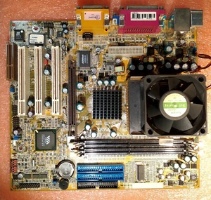 DFI AZ30-EL + CPU + 512MB DDR [P/N: AZ3001-3][Socket-A] Motherboard - Bild 1 von 7