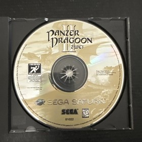 Panzer Dragoon II Zwei (Sega Saturn, 1996) Disc Only Tested & Works