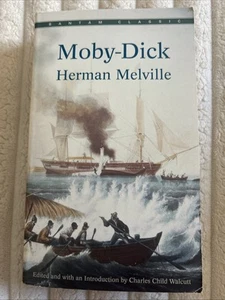 Moby-Dick by Herman. Melville Paperback Classic Book - Imagen 1 de 2