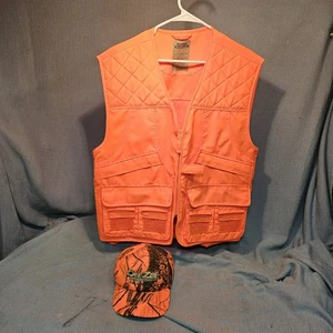 Master Sportsman Blaze orange Sicherheits-Jagdweste X-LARGE mit ECHTEM BAUMHUT - Bild 1 von 20