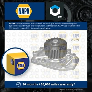 Water Pump fits HONDA INTEGRA DC2 TypeR 1.8 97 to 01 B18C6 Coolant NAPA Quality - Picture 1 of 2