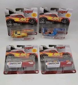 Disney Pixar Cars NASCAR Metall 4 Autos Set: 12 22 24 99 Neu in OVP #95 Mattel - Bild 1 von 5