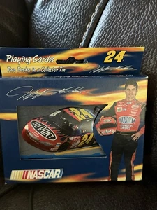 "JEFF GORDON" 2 Decks Of Playing Cards/Collectible Tin NASCAR Racing BRAND NEW - Picture 1 of 6