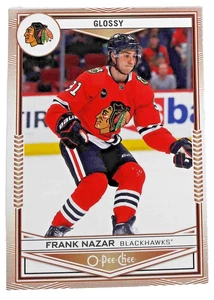 2024-25 Upper Deck Series 2 OPC Glossy #OPC26 Frank Nazar Chicago Blackhawks - Bild 1 von 2
