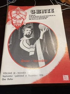 Genii Magic Magazin für Magier September 1974 Reveen Impossibilist - Bild 1 von 2
