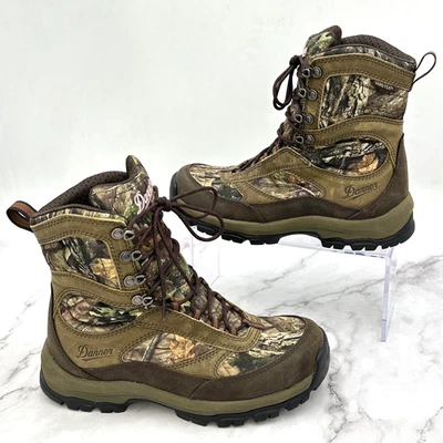 Botas Danner High Ground 8 para mujer talla 6,5 roble musgo camufladas Gore-Tex caza Foto 1 de 4