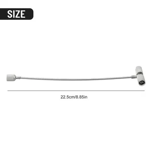 Tire Deflator Valve Stem Tool Valve Extractor Flexible Steel Cable Core Remover - Picture 1 of 15
