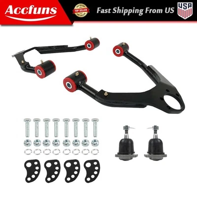 Brazos de control para 07-16 Chevrolet y GMC para alineación de caída superior para kit de caída Foto 1 de 4