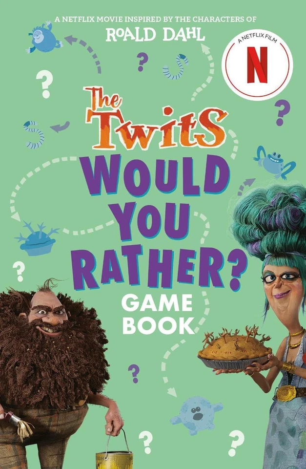 The Twits: Would You Rather? Game Book by Gary Panton Paperback Book - Image 1 of 1