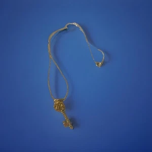 Goldschlüssel mit 7" Goldkette - Bild 1 von 1