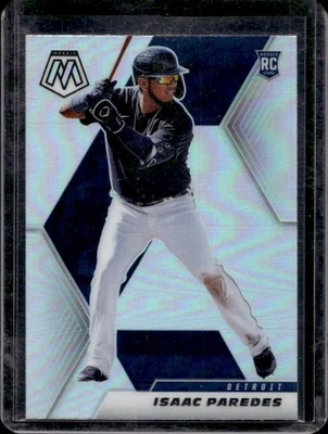 2021 Mosaic Isaac Paredes RC Silver Prizm Rookie #224 Tigers - Image 1 of 2