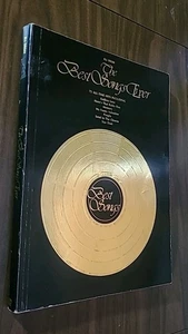 The Best Songs Ever 75 Hits Piano Vocal Guitar Sheet Music Song Book - Picture 1 of 8