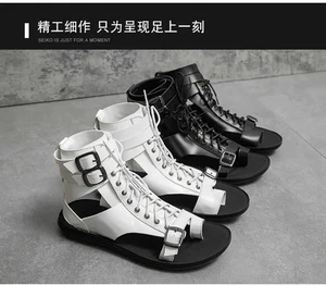 Neu Mode Sommer Römer Sandalen Herren Weiche Sohle Cool Stiefel Schnalle Schuhe Übergröße - Bild 1 von 6