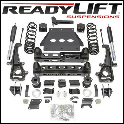 Kit de elevación ReadyLift con amortiguadores traseros Bilstein para Dodge Ram 1500 2019-2023 4x4 Foto 1 de 2