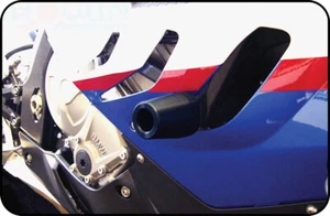 BMW S1000RR 2010-2011 Shogun Standard NO CUT Black Frame Sliders - Foto 1 di 1