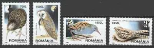 Romania 1998 Uccellini 4 francobolli MNH - Foto 1 di 1